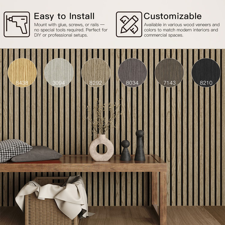 Leading Acoustic Wood Slat Panel Manufacturer & Distributor