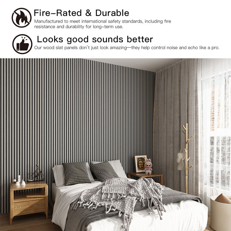 Premium Acoustic Wood Slat Panels Manufacturer